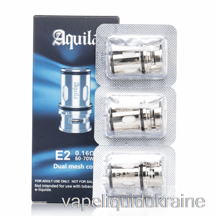 Vape Liquid Ukraine Horizon Tech Aquila Replacement Coils 0.16ohm E2 Dual Mesh Coils